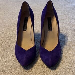 Steven By Steve Madden Purple Heels